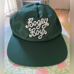 Bogey Boys green hat. New without tags.
